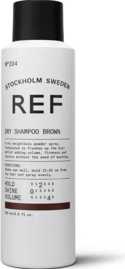 REF. Dry Shampoo 204 Brown 200 ml