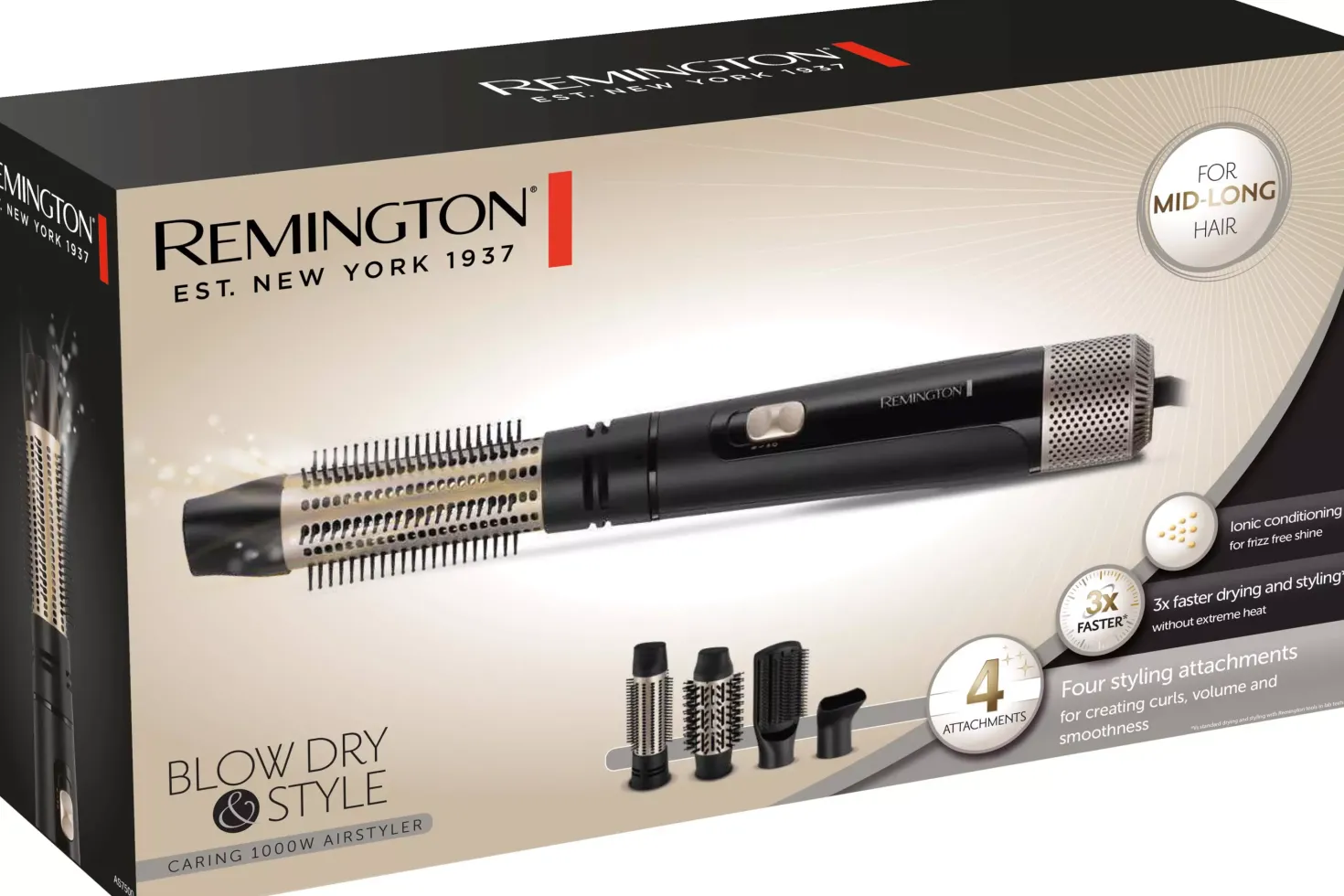 RemingtonBlow Dry & Style Caring 1000W Airstyler