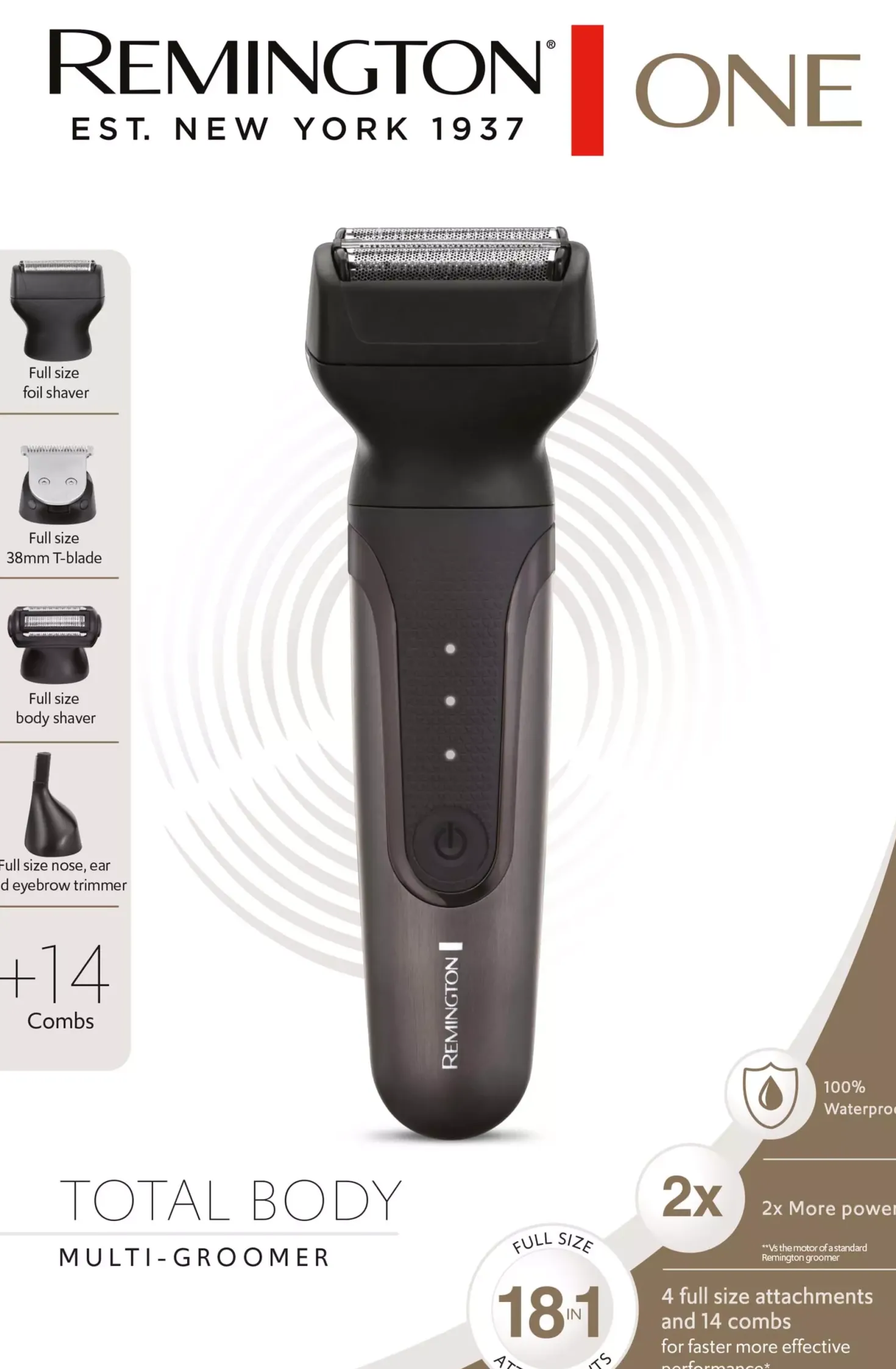 RemingtonONE Total Body Multi-groomer PG780