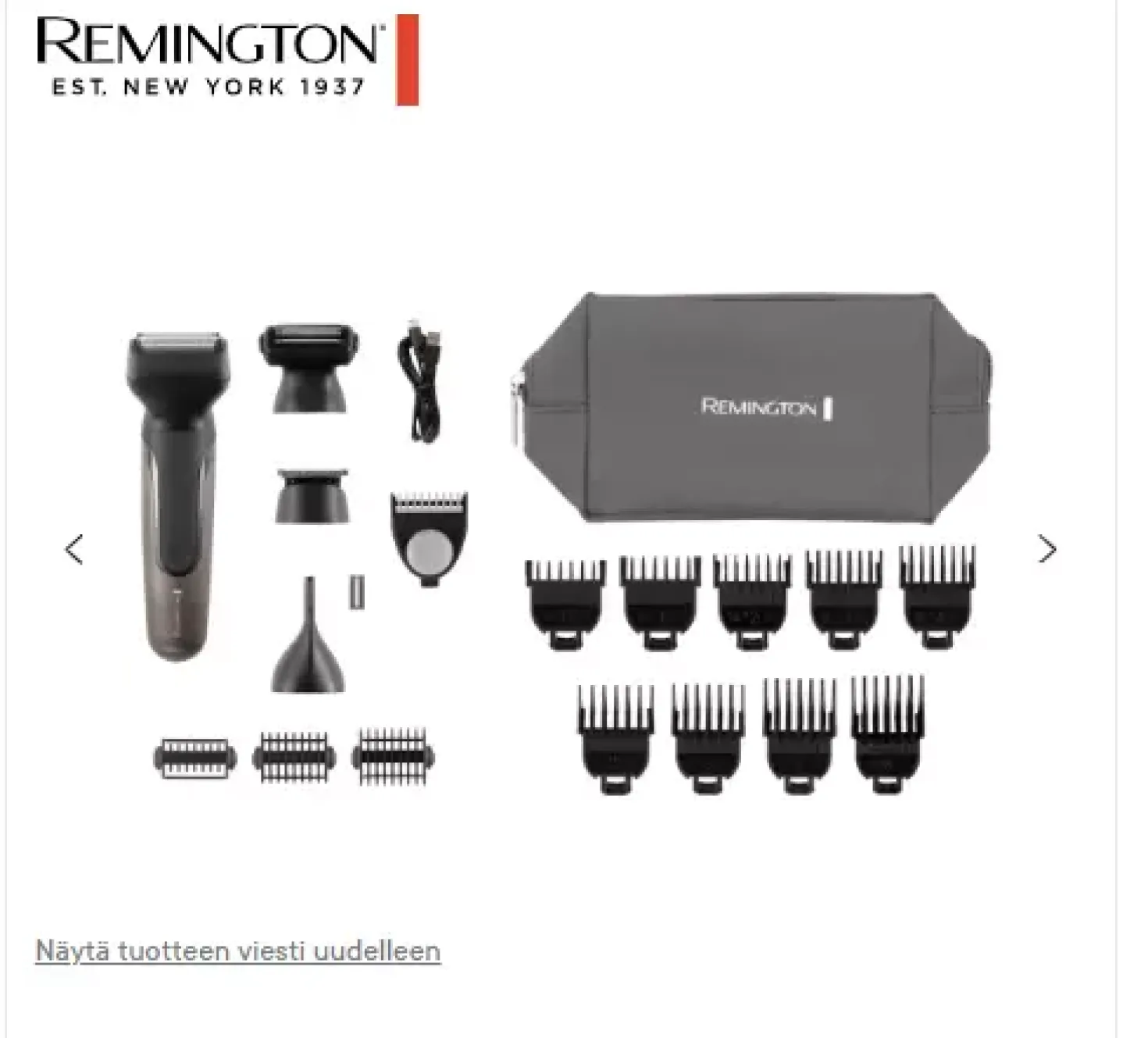 RemingtonONE Total Body Multi-groomer PG780