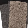 Rento Linen Terry Back Washer 14x70 cm Black/Linen
