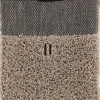 Rento Linen Terry Wash Mitten 14x24 cm Black/Linen