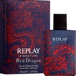 Replay Signature Red Dragon For Man Eau de Toilette 30 ml