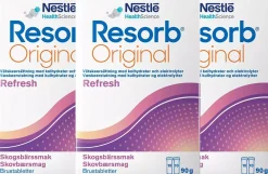 Resorb Fluid Replacement Wild Berry Flavour 90g x3