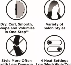 Revlon Tools One-Step Blow-Dry Multi Air Styler 5-In-1