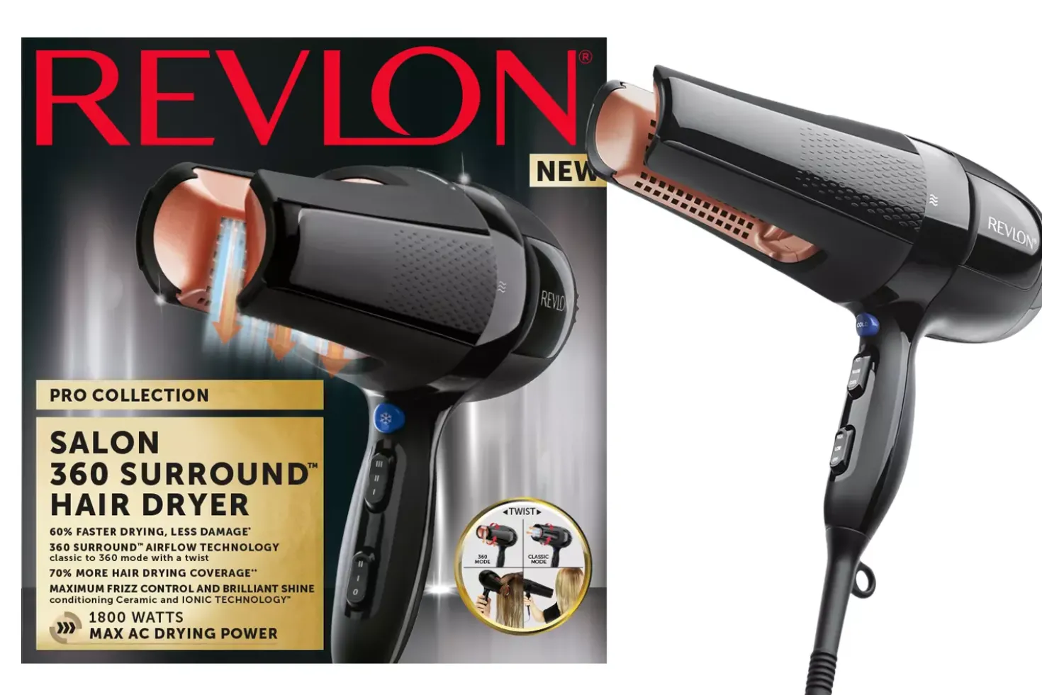 Revlon Tools Revlon Salon 360 Surround AC Hair Dryer
