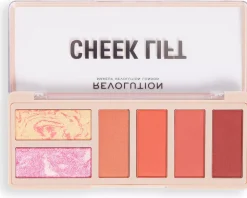 Revolution Beauty London Blush Lift Palette Coral Dreaming 10 g