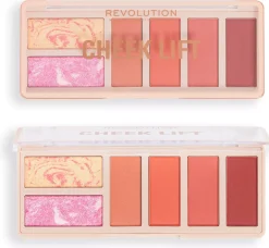 Revolution Beauty London Blush Lift Palette Coral Dreaming 10 g