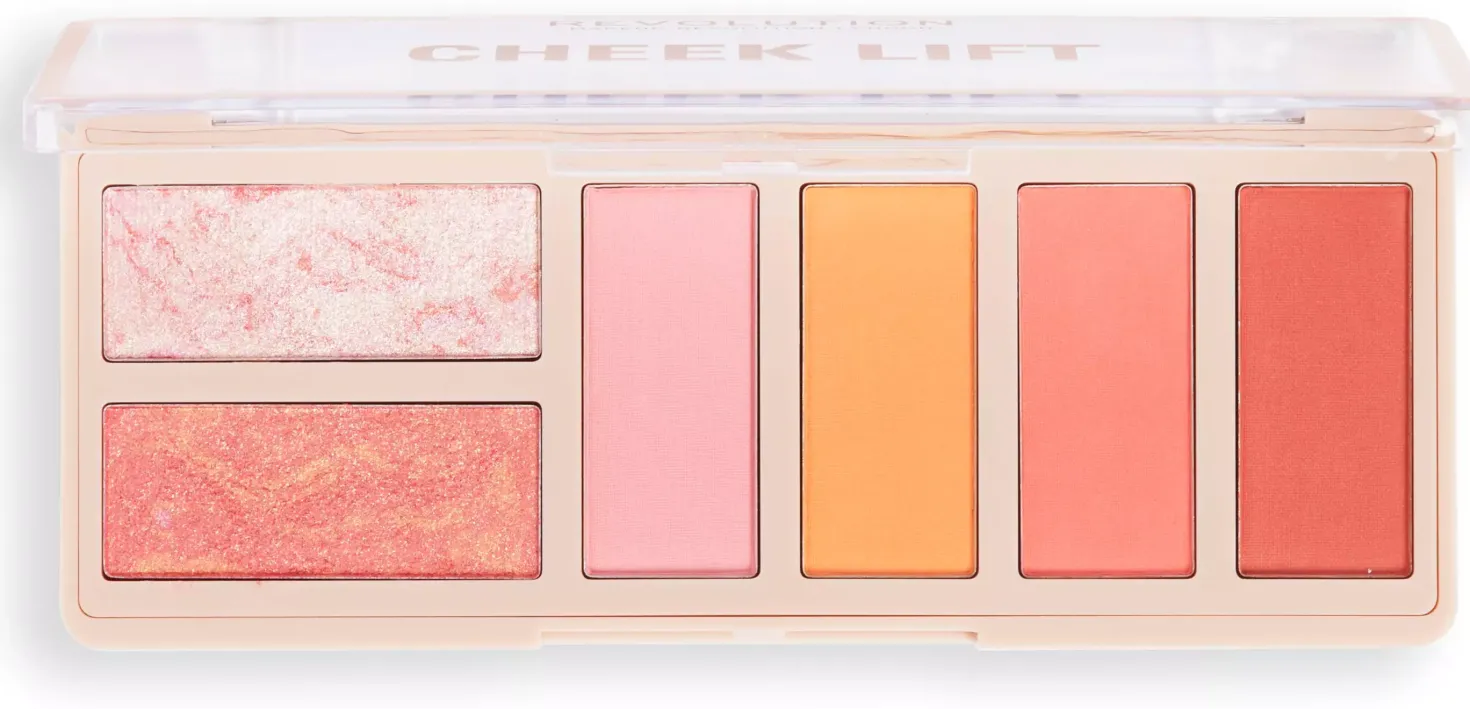 Revolution Beauty London Blush Lift Palette Pink Energy 10 g