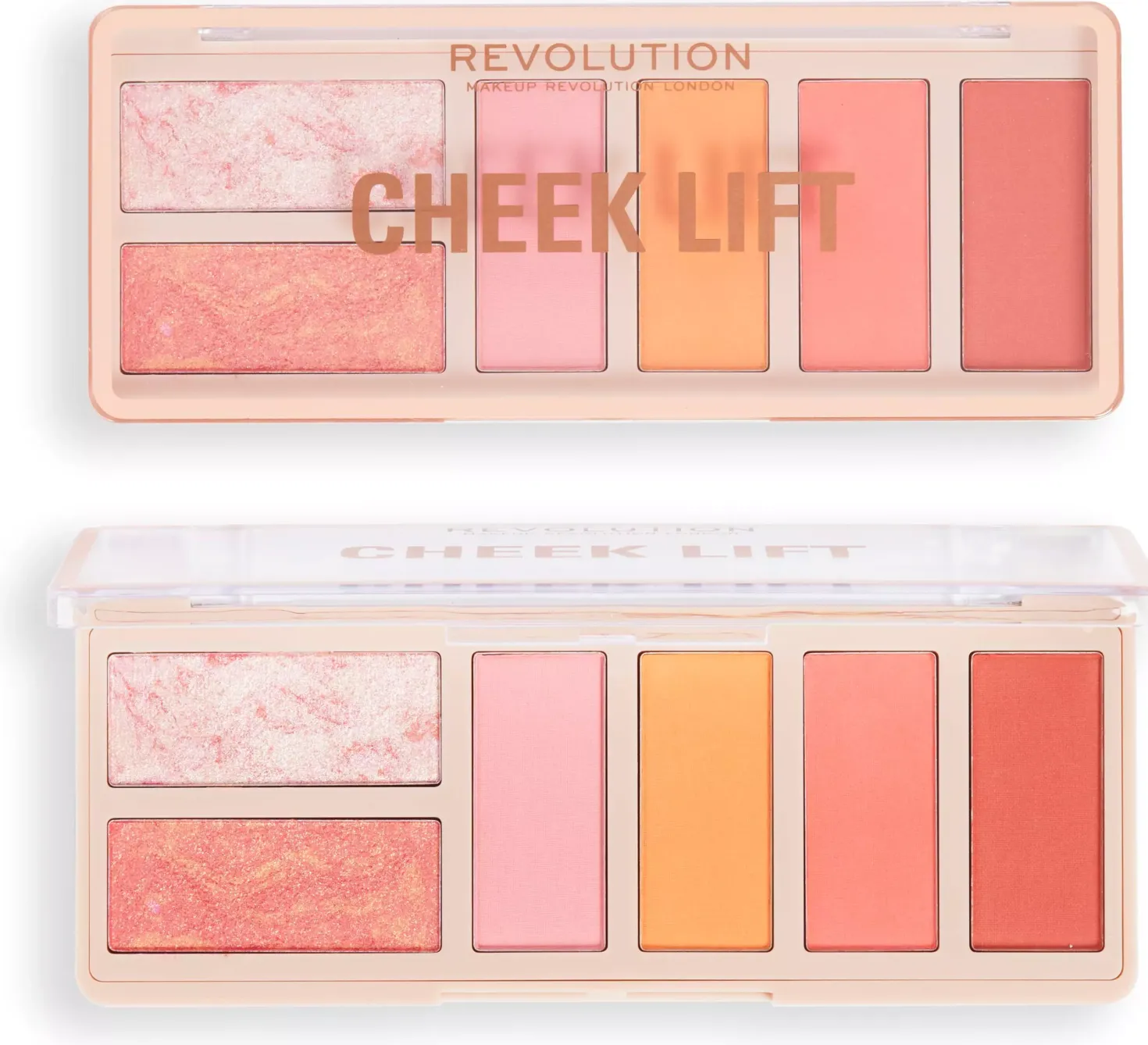 Revolution Beauty London Blush Lift Palette Pink Energy 10 g