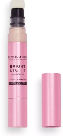 Revolution Beauty London Bright Light Highlighter Strobe Champagne