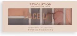 Revolution Beauty London Face Lift Palette Tan to Deep 10 g