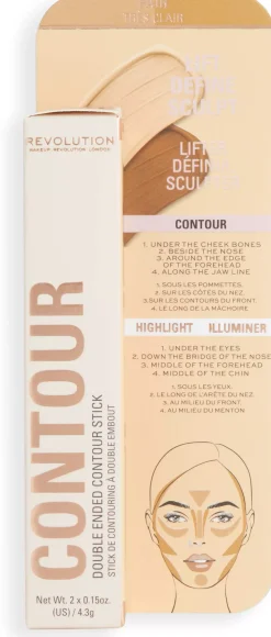 Revolution Beauty London Fast Base Contour Stick Light