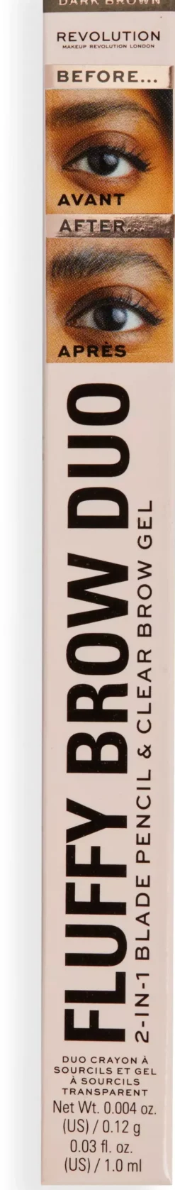 Revolution Beauty London Fluffy Brow Filter Duo 1 g