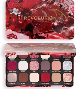 Revolution Beauty London Forever Flawless Palette Cherry Rebel Red