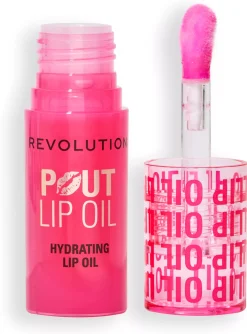 Revolution Beauty London Pout Lip Oil Honey Shimmer