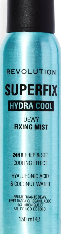 Revolution Beauty London Superfix Hydra Cool Prep + Fix Continous Fixing Mist 150 ml