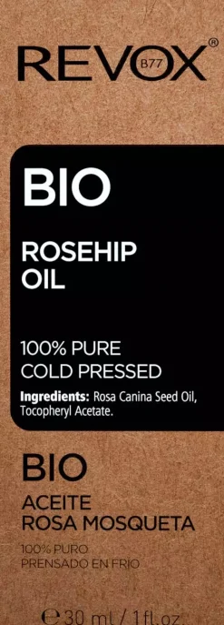 Revox B77JUST Bio Rosehip Oil 100% Pure 30 stk