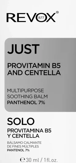 Revox B77JUST Provitamin B5 And Centella