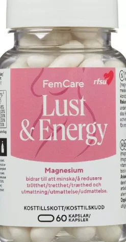 RFSU FemCare Lust & Energy 60 stk