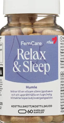 RFSU FemCare Relax & Sleep 60 stk