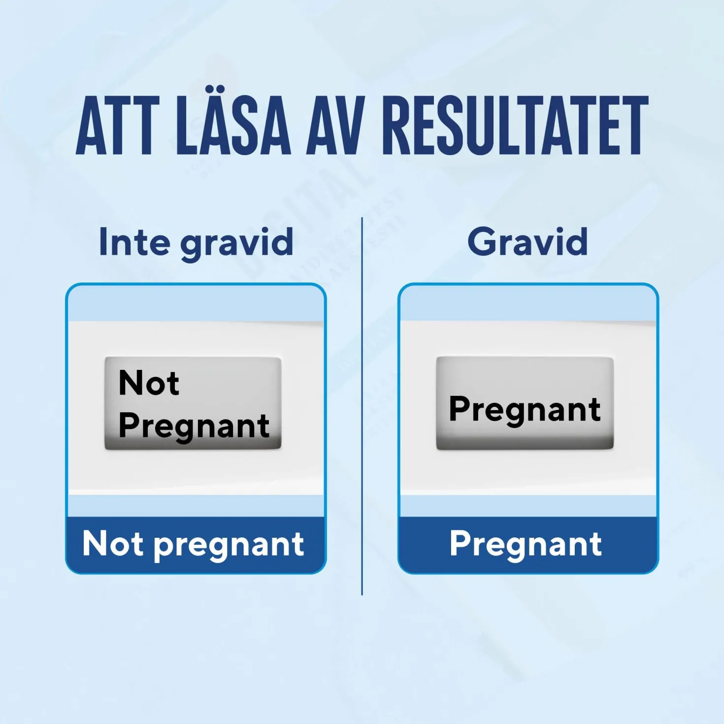 RFSU Graviditetstest Digital 1 stk