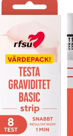 RFSU Graviditetstest Strips 8 stk