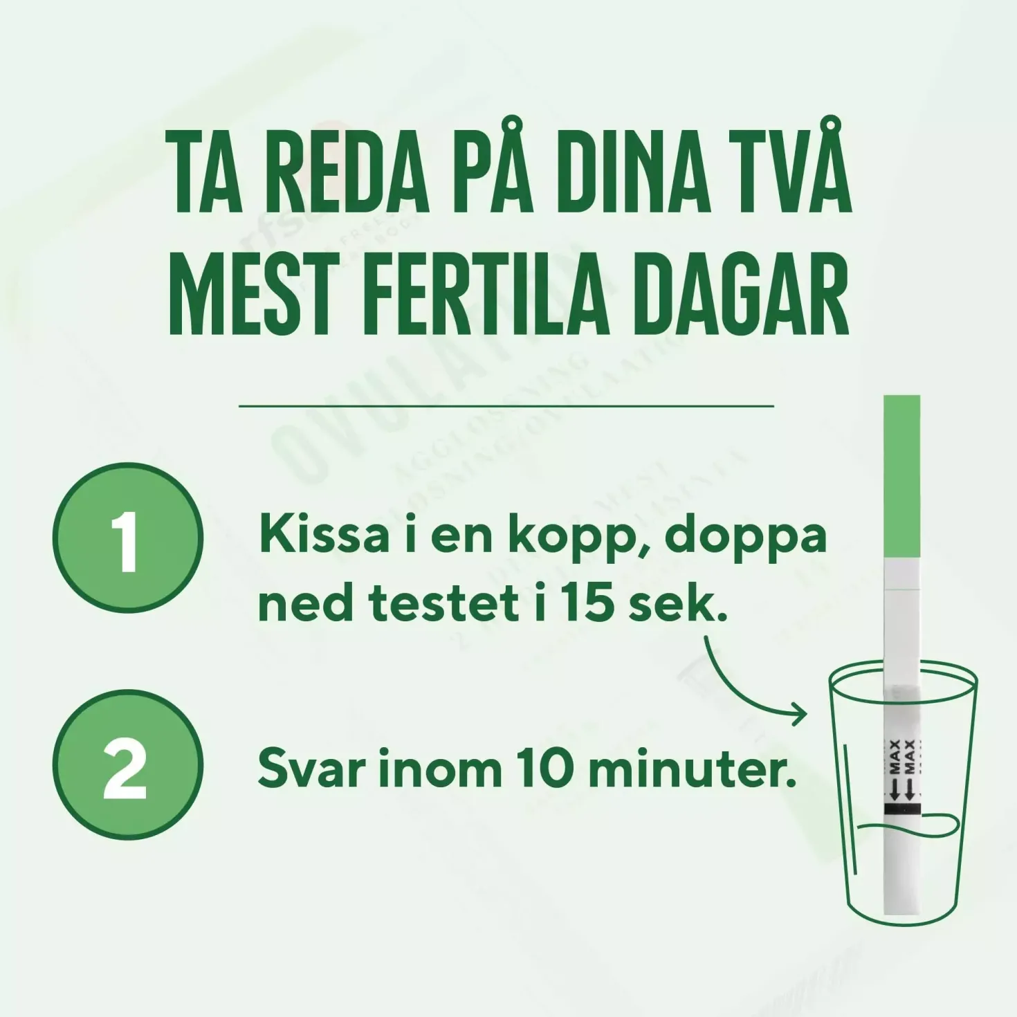 RFSU Ovulation Test Ägglossning 14 stk