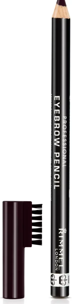 Rimmel Brow This Way Professional Eyebrow Pencil Black Brown 004