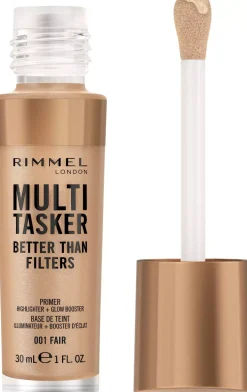 RimmelKind & Free Multi-Tasker Better Than Filters Face Primer Glow Booster and Highlighter 005 Medium