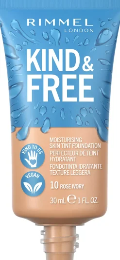 RimmelKind & Free Skin Tint Foundation Rose Vanilla 150