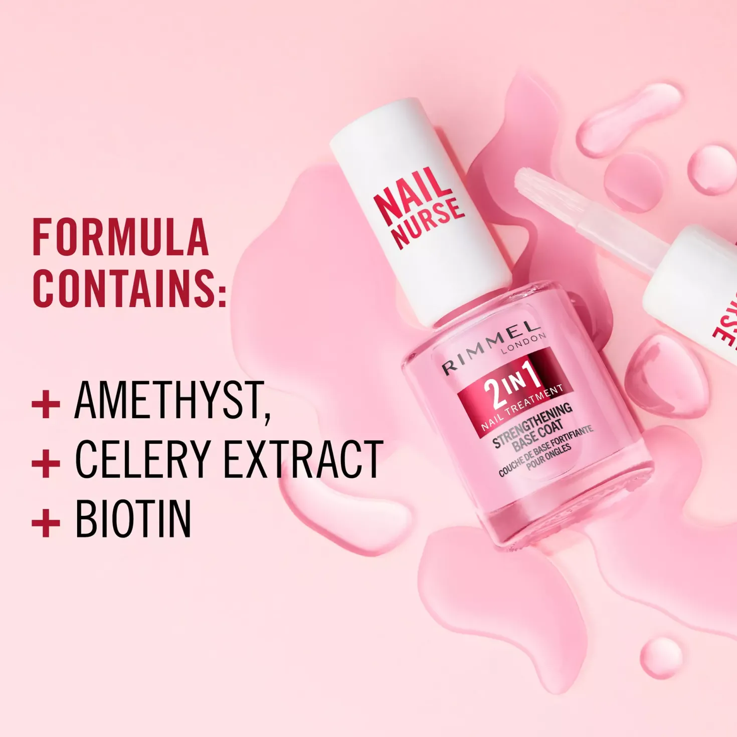 Rimmel Nail Care 7 in 1 Multi Benefit Base & Top Coat 12 ml