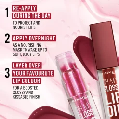 Rimmel OMG Lip Oil 009 Cappuccino