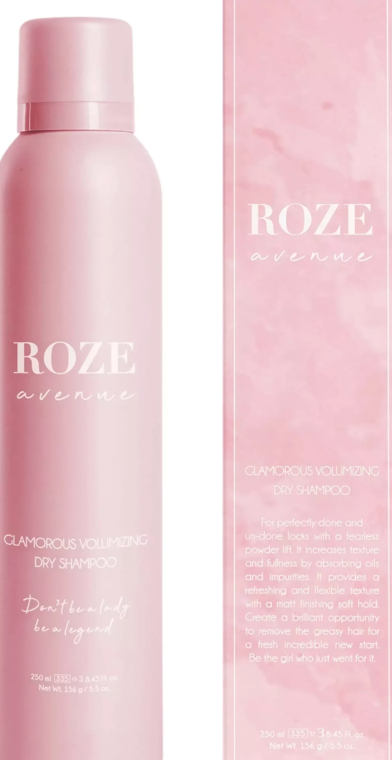 Roze Avenue Glamorous Volumizing Dry shampoo 250 ml