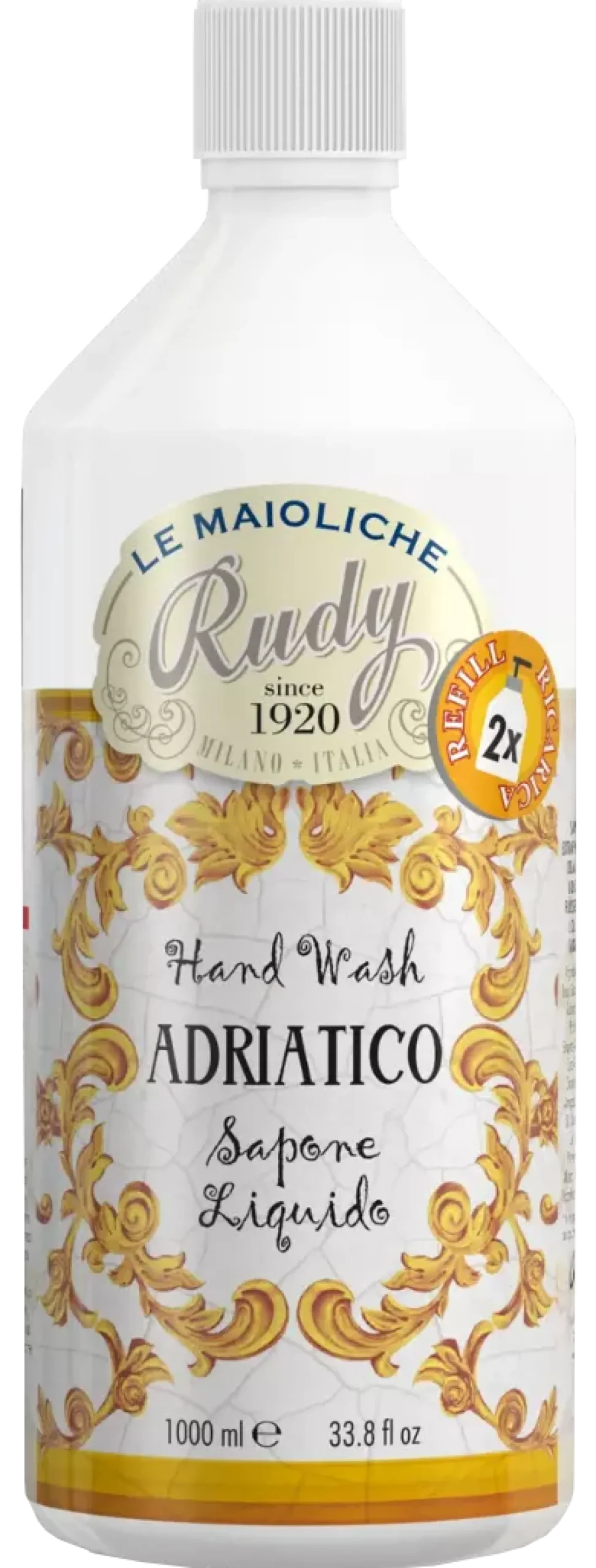 RudyAdritico Le Maioliche Hand Wash Refill 1000 ml