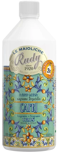 RudyIris of Capri Le Maioliche Hand Wash Refill 1000 ml