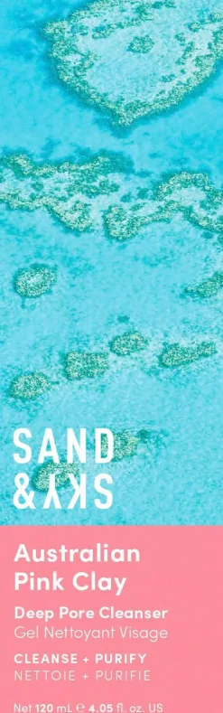 Sand & SkyAustralian Pink Clay Deep Pore Cleanser 120 ml