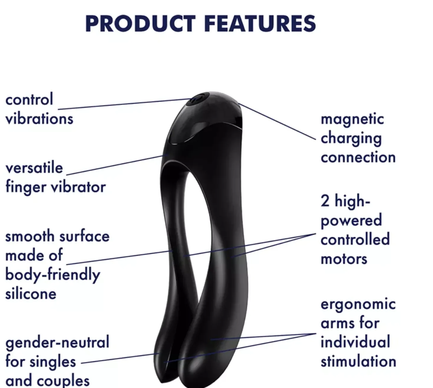 Satisfyer Candy Cane Black