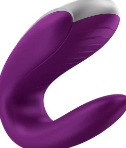 Satisfyer Double Fun Incl. Bluetooth And App Violet