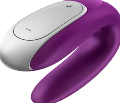 Satisfyer Double Fun Incl. Bluetooth And App Violet