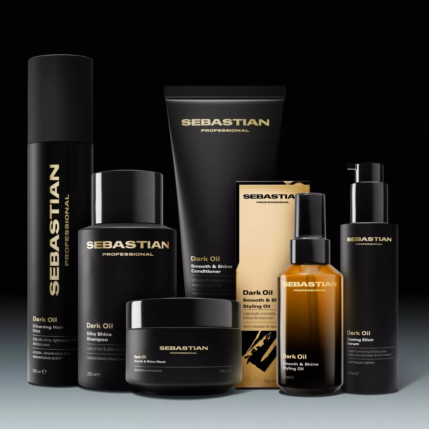 Sebastian ProfessionalDarkOil Smooth and Shine Shampoo 1000 ml