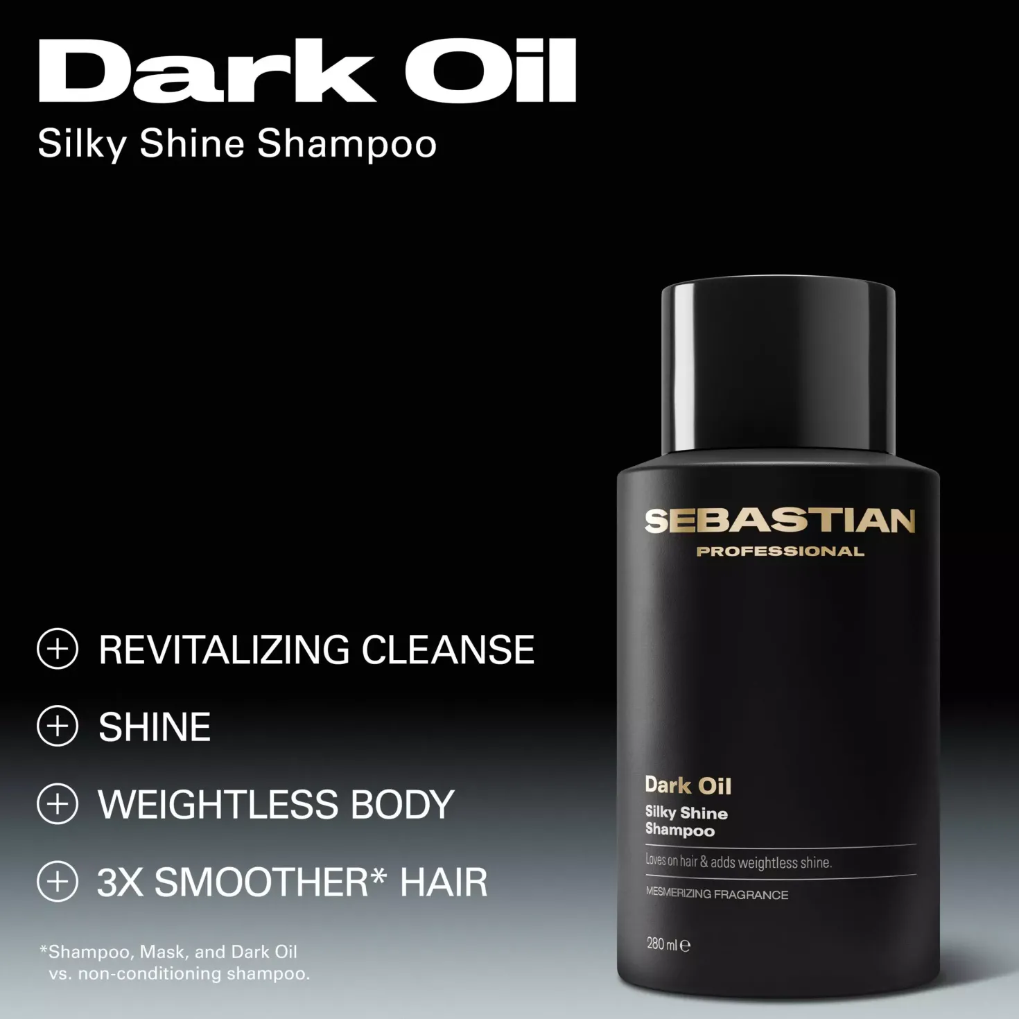 Sebastian ProfessionalDarkOil Smooth and Shine Shampoo 1000 ml