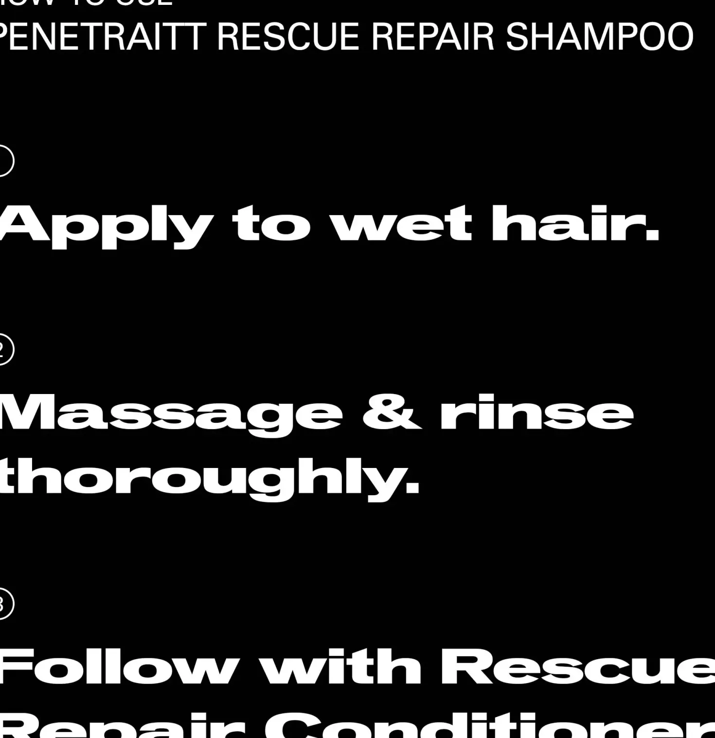 Sebastian ProfessionalPenetraitt Rescue Repair Shampoo 1000 ml