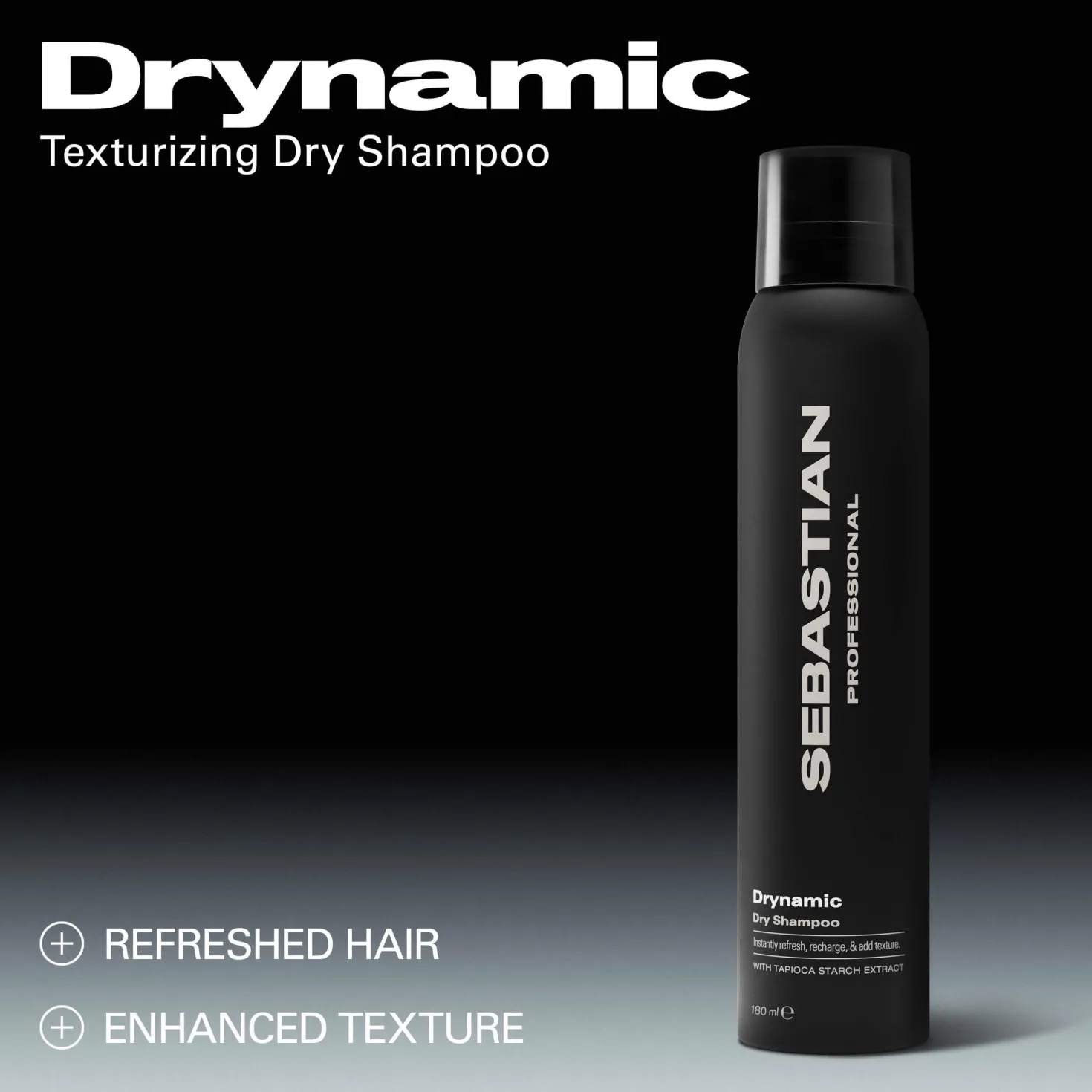 Sebastian ProfessionalStyling and texture Drynamic+ Dry Shampoo 180 ml