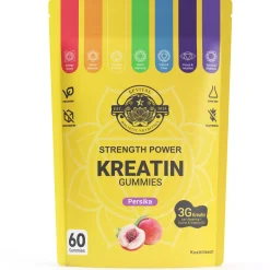 Sevital Kreatin Gummies Peach 60 stk