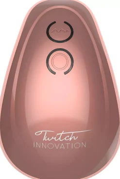 ShotsInnovation Twitch Hands Free Suction & Vibration Toy Rose