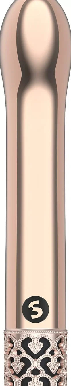 ShotsRoyal Gems Jewel Rechargeable ABS Bullet Rose Gold
