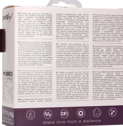 ShotsShots Toys 10 Speed Remote Vibrating Egg Big Purple