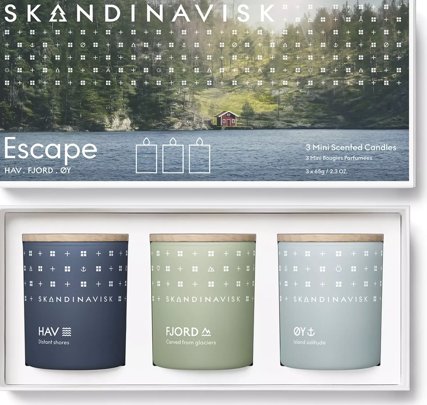 SkandinaviskESCAPE Home Collection Candle Giftset