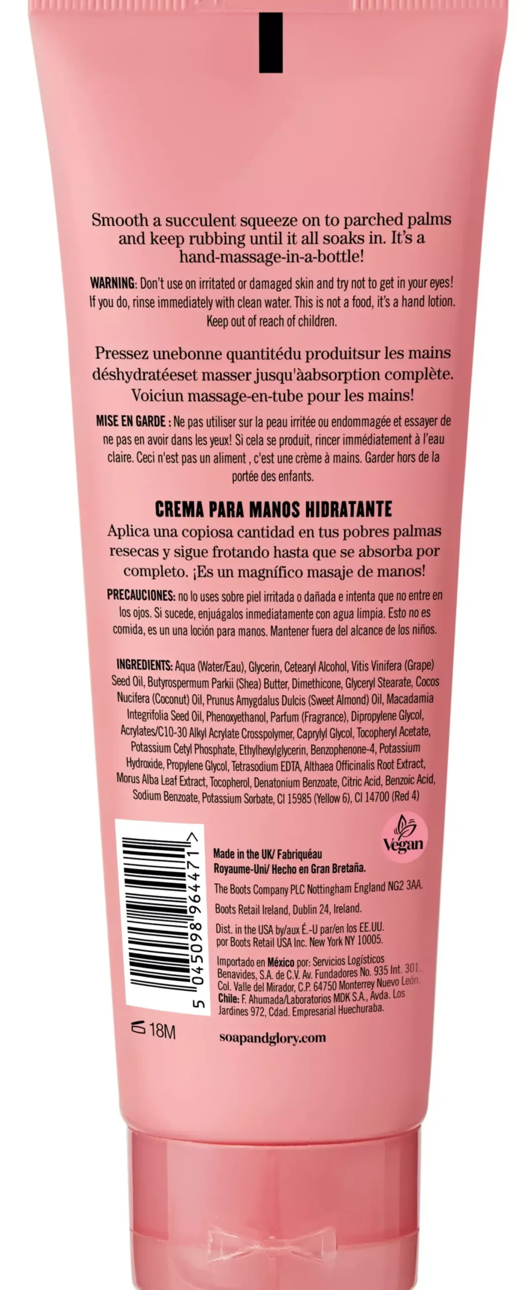 Soap & GloryCall of Fruity Hydrating Hand Cream 125 ml